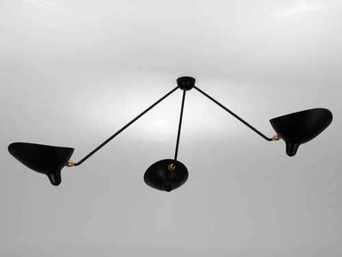 Ceiling Lamp Spider 3 Still Arms