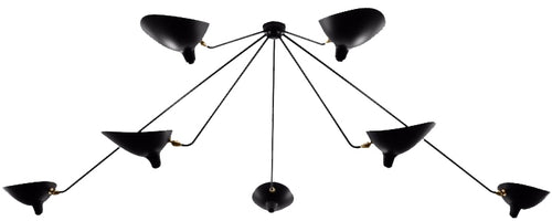 Ceiling Lamp Spider 7 Still Arms