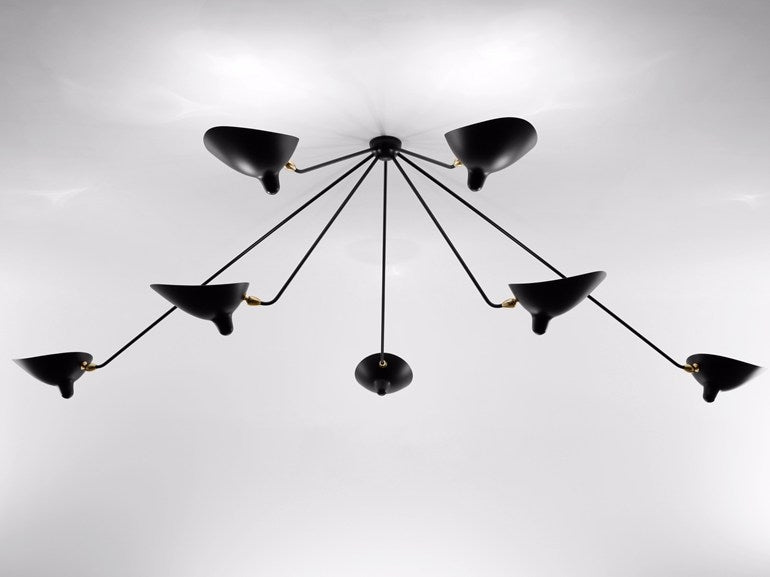 Ceiling Lamp Spider 7 Still Arms