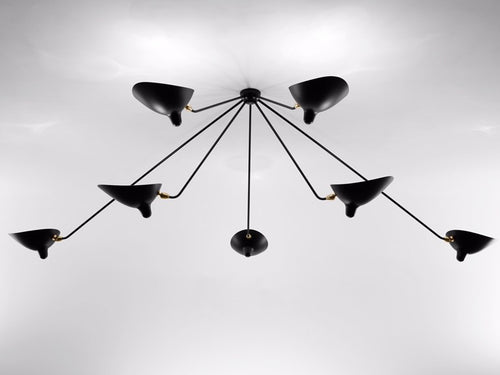 Ceiling Lamp Spider 7 Still Arms