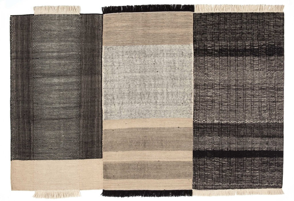 Tres Black Rug - 170x240cm