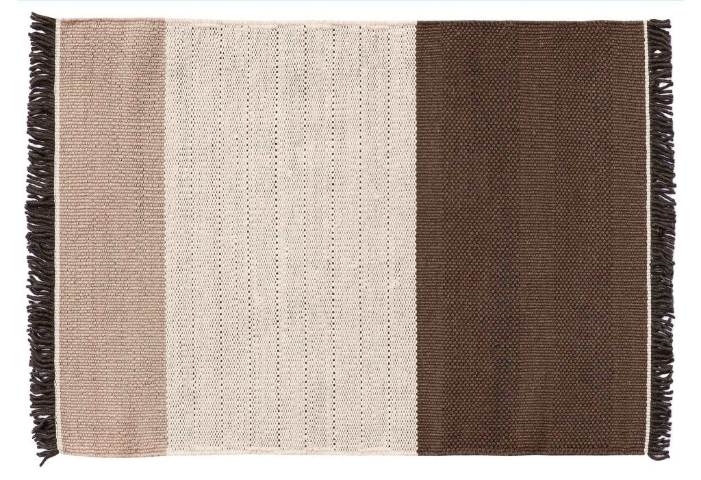 Tres Stripes Chocolate Rug - 200x300cm