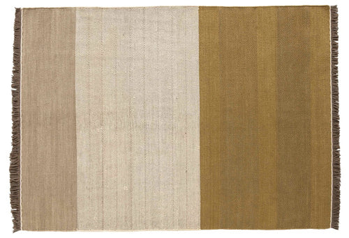 Tres Stripes Ochre Rug - 200x300cm