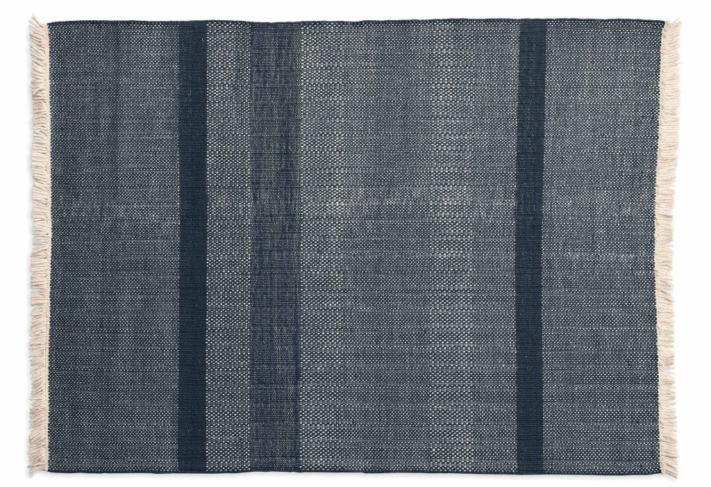 Tres Texture Blue Rug - 170x240cm