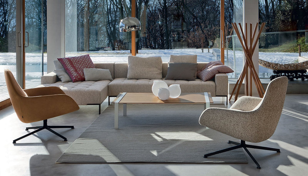Kent Highback Armchair-Revolving base