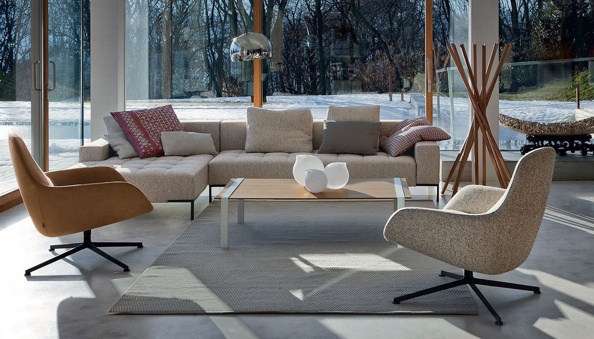 Kent Highback Armchair-Revolving base