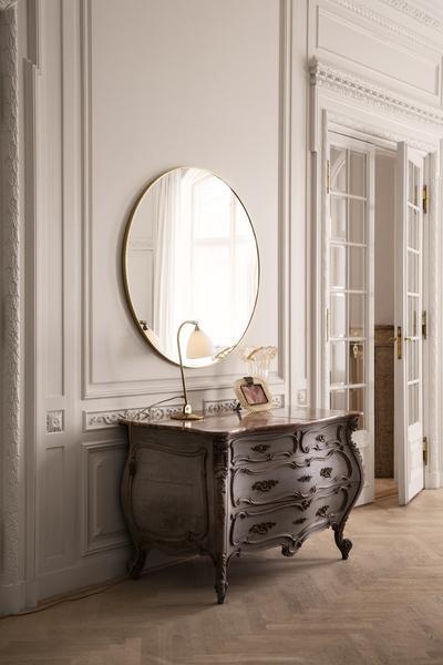 Gubi Wall Mirror - Round Ø110cm