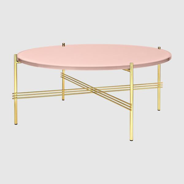 TS Coffee Table - Round Ø80cm Brass base