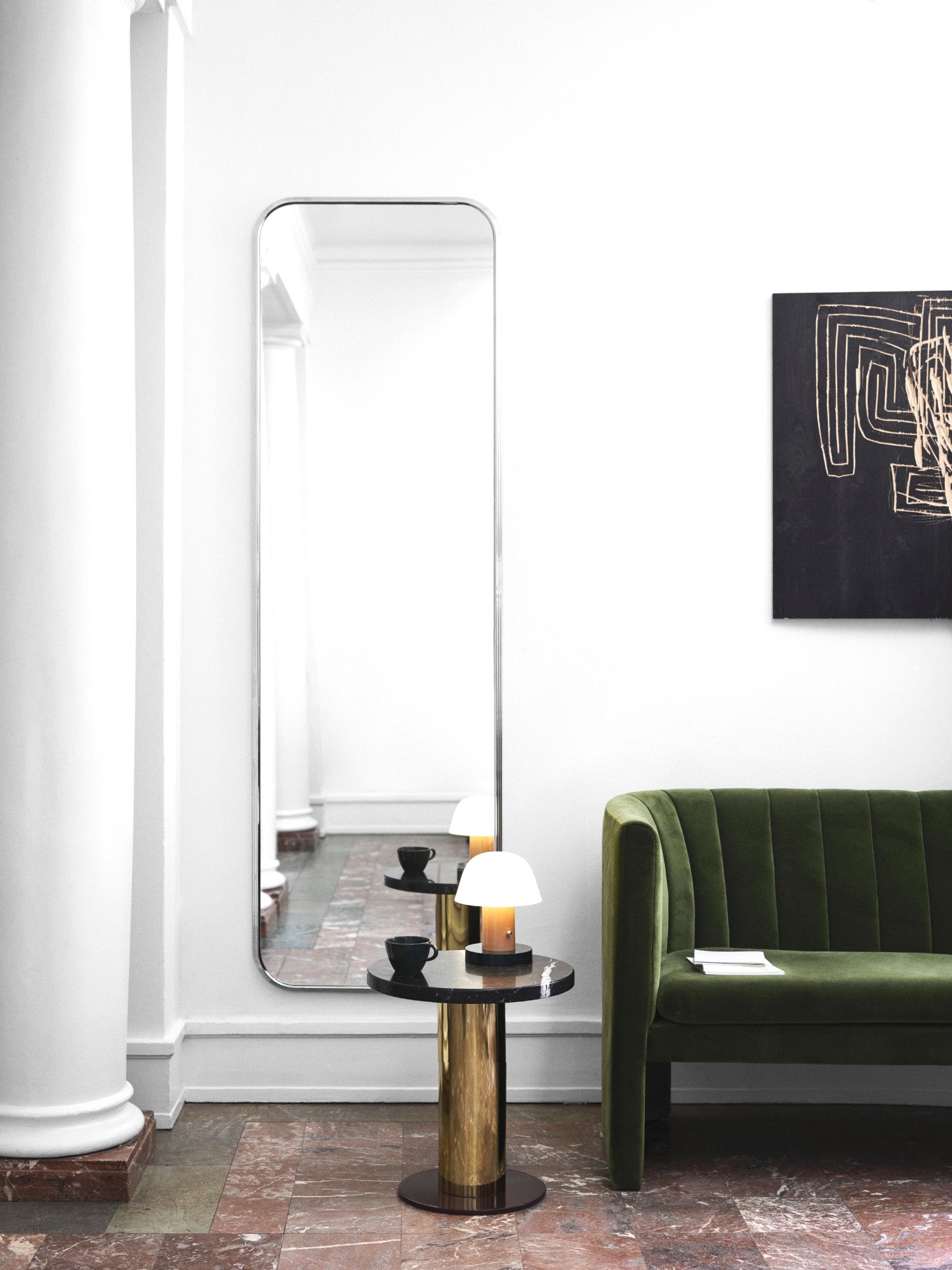 Sillon SH7 Mirror - Chrome, 120x60cm