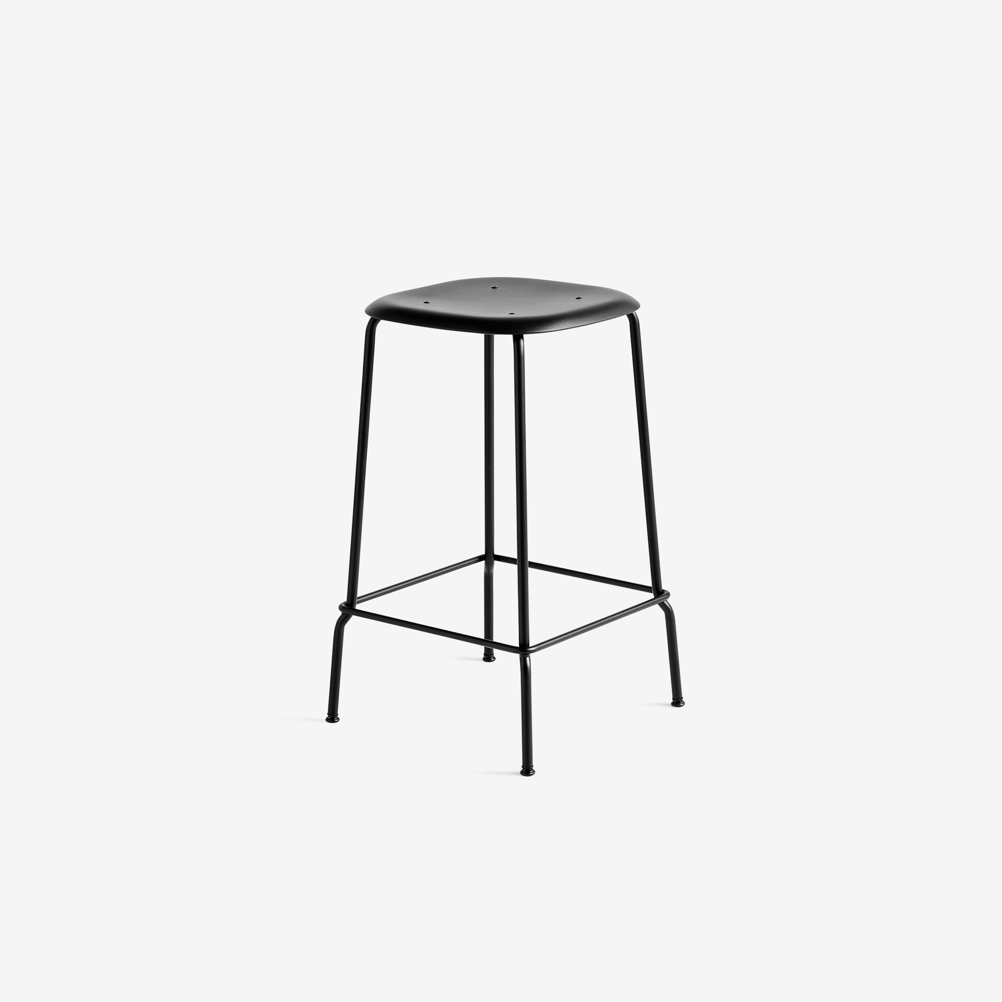 Soft Edge 85 Low Barstool Polypropylene