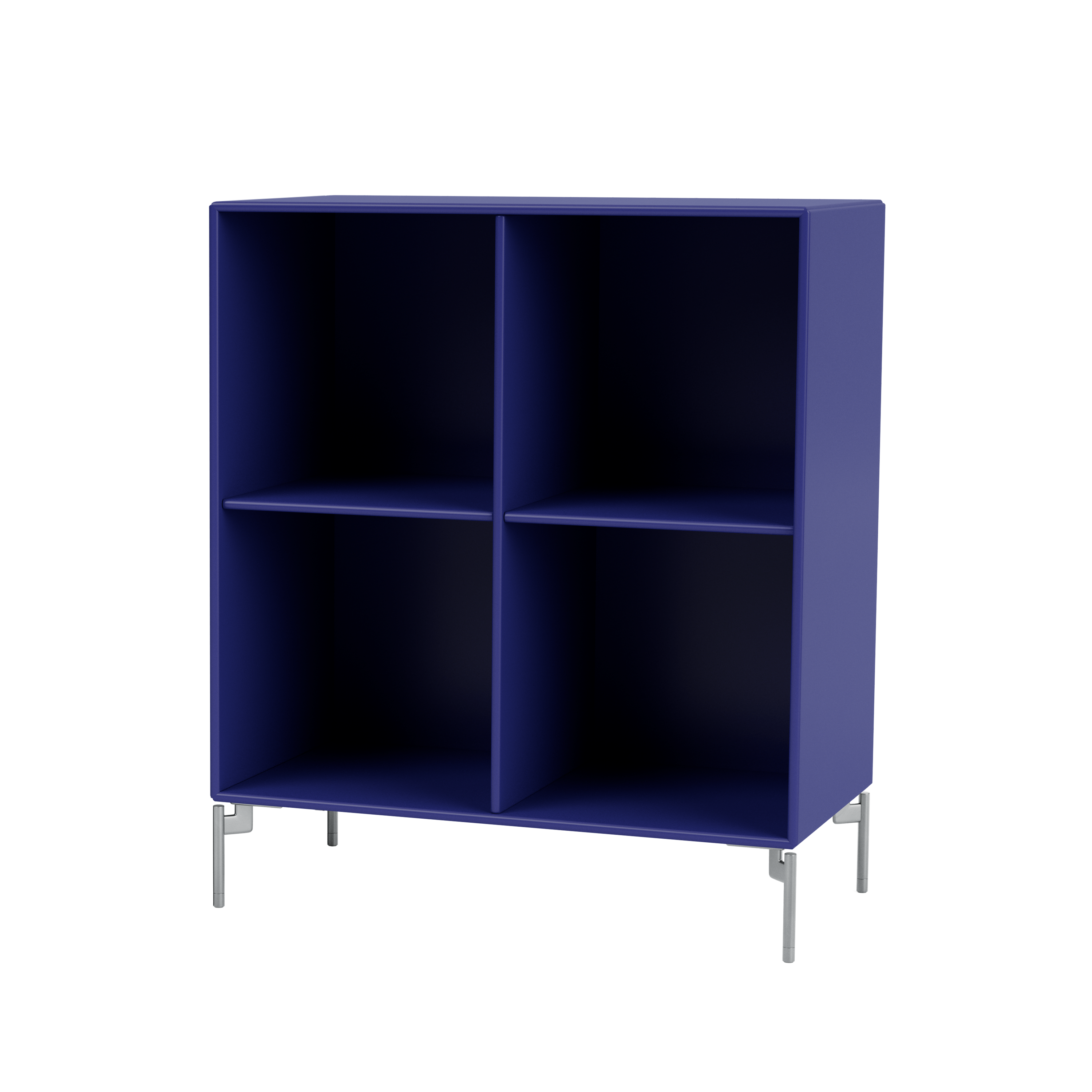 Open Bookcase with four rooms - 38 Depth
