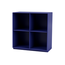 Open Bookcase with four rooms - 30 Depth