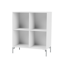 Open Bookcase with four rooms - 30 Depth