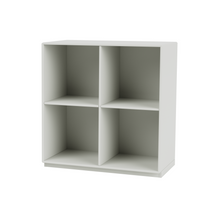 Open Bookcase with four rooms - 30 Depth