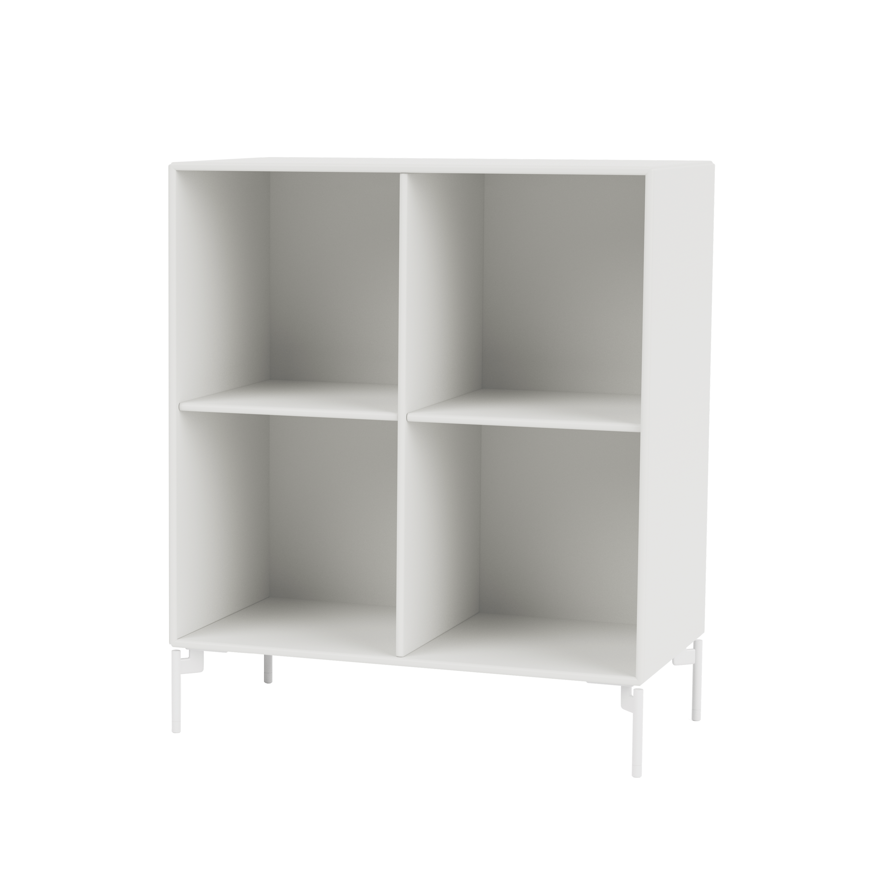 Open Bookcase with four rooms - 30 Depth