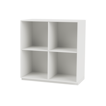 Open Bookcase with four rooms - 30 Depth