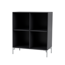 Open Bookcase with four rooms - 38 Depth