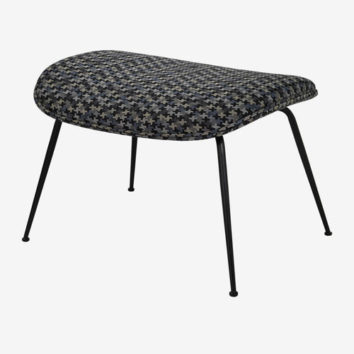 Beetle Ottoman with Black Matt Base