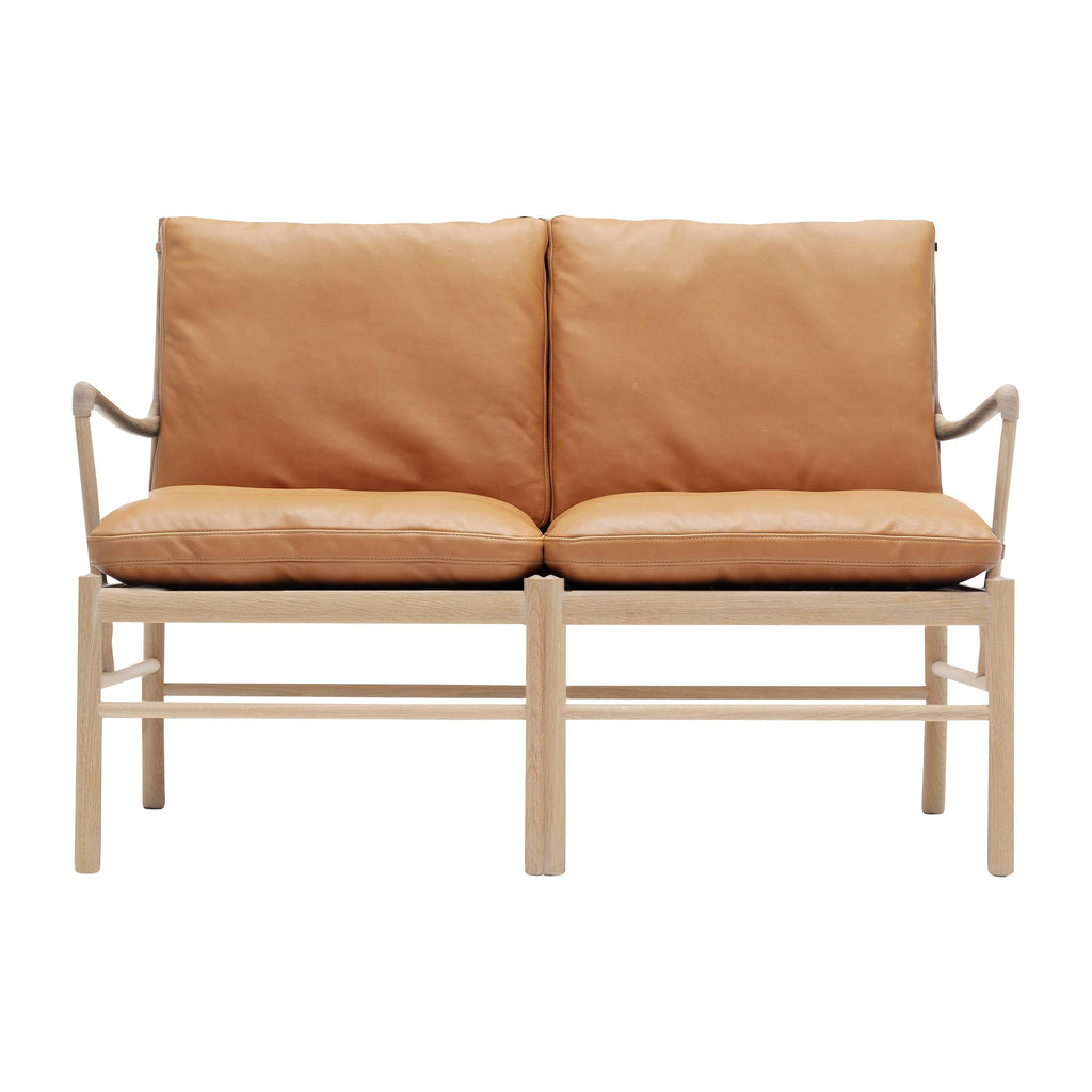 OW149 Colonial 2 Seater Sofa In Oak