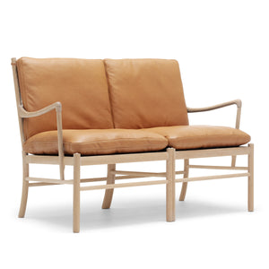 OW149 Colonial 2 seat sofa in Oak