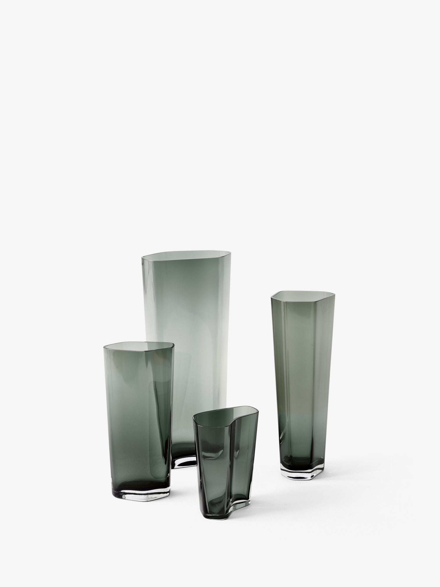 Collect SC37 Glass Vase, Smoked