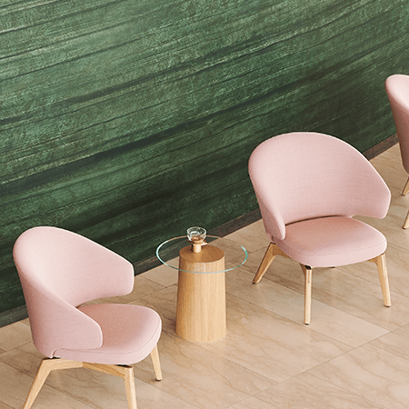 Let Lounge Chair - Wooden Legs