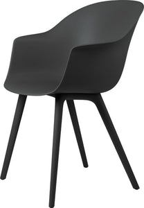 Bat Dining Chair Unupholstered Plastic