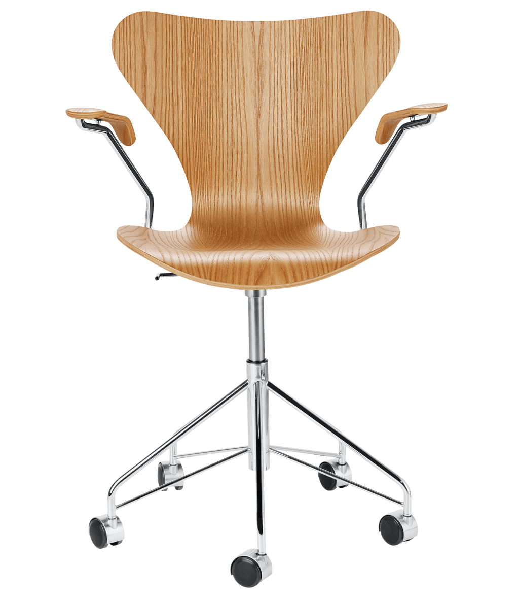 Series 7 Swivel Armchair Veneer