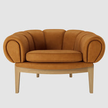 Croissant Lounge Chair - Oak