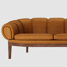 Croissant 3 Seater Sofa - Oak