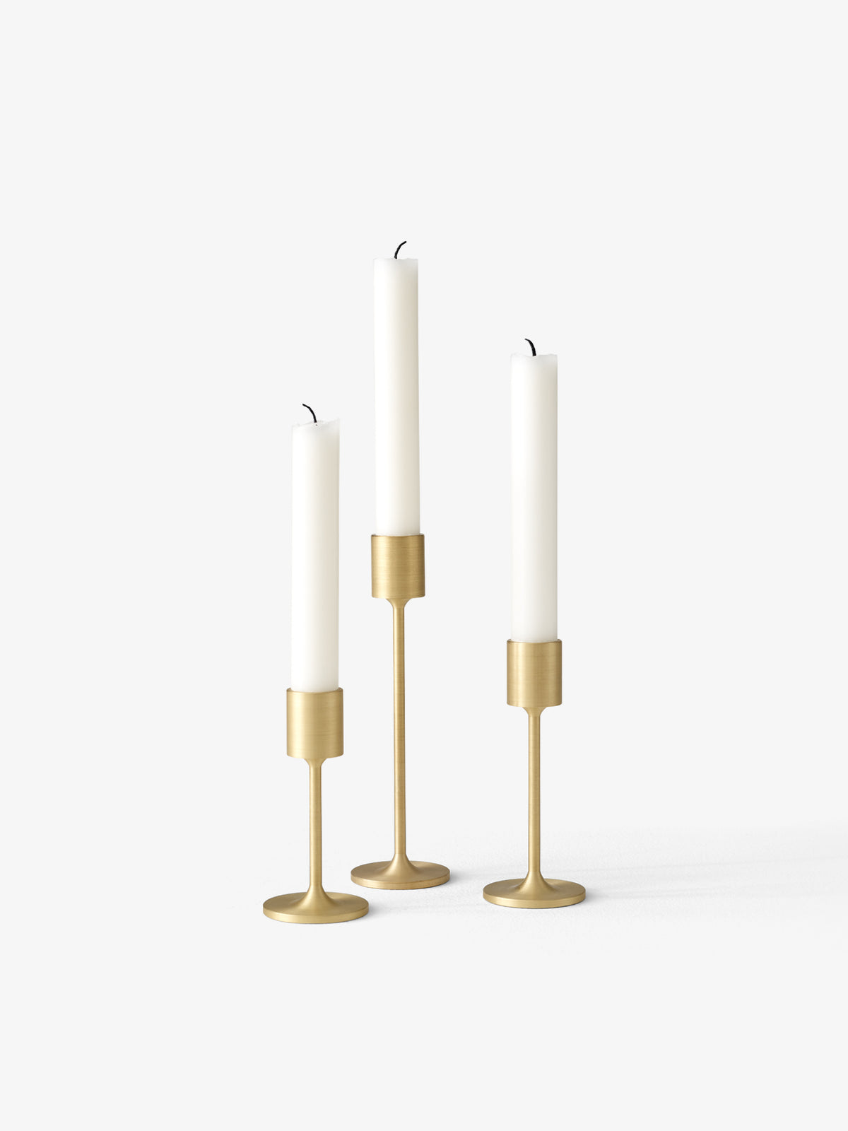 Collect Candleholder SC59, Brass. H18cm.