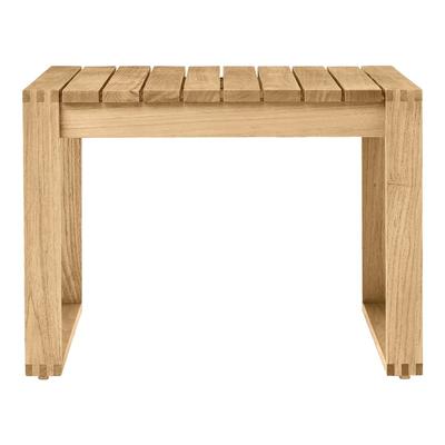 BK16 Outdoor Side Table - Untreated Teak