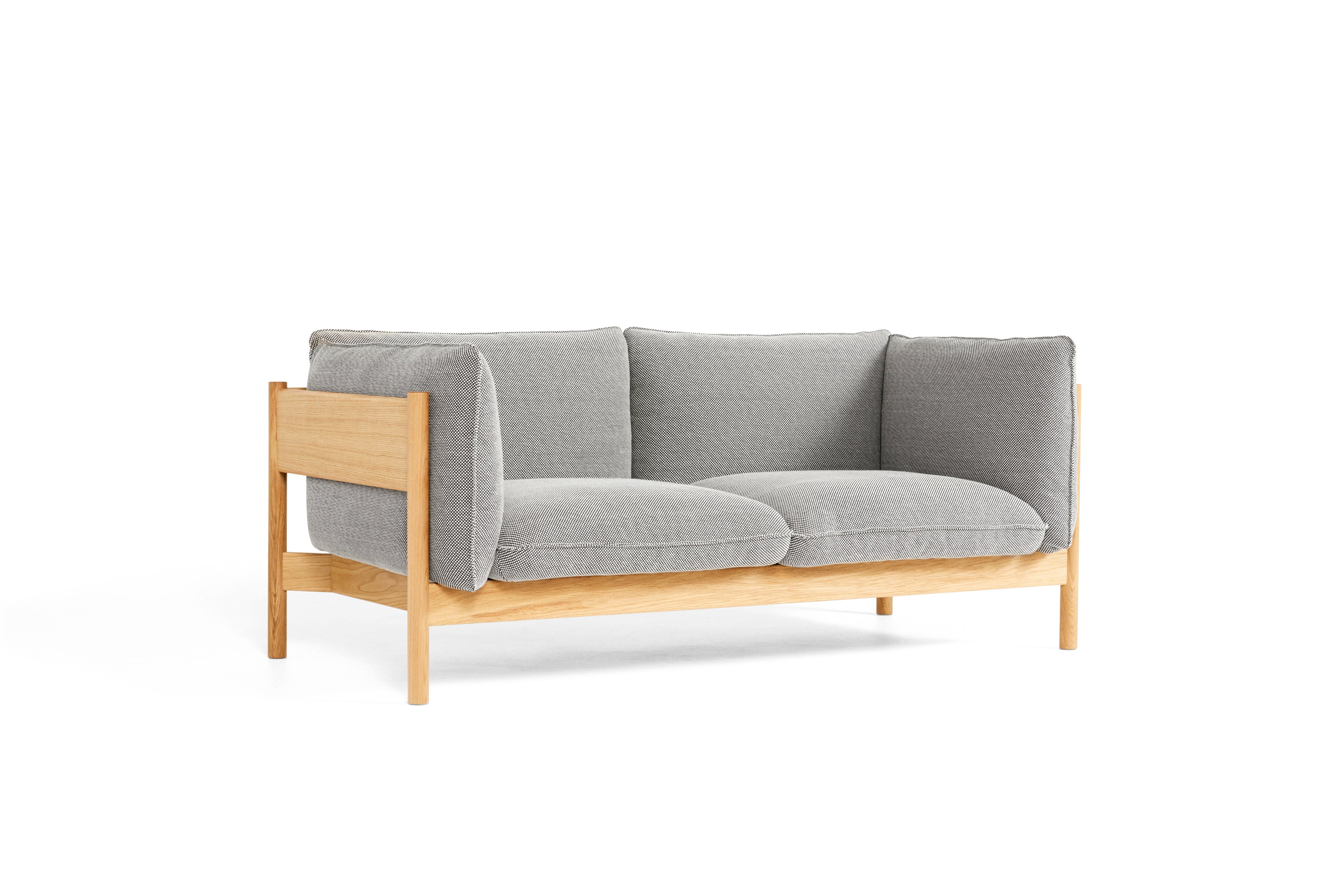 Arbour Eco 2-seat Sofa (Beech/Oak Base)