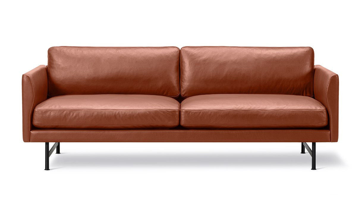 Calmo 2-Seater Sofa 80 cm Cushions