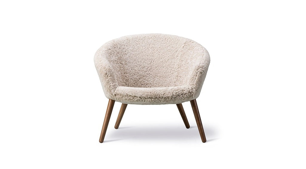 Ditzel Lounge Chair, Sheepskin