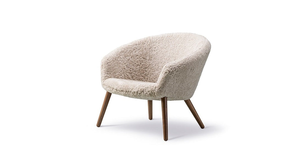 Ditzel Lounge Chair, Sheepskin