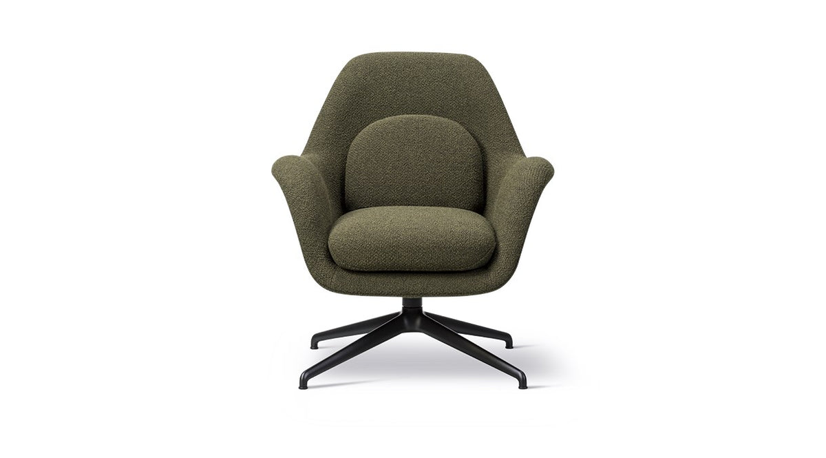 Swoon Lounge Chair Petit Swivel Base