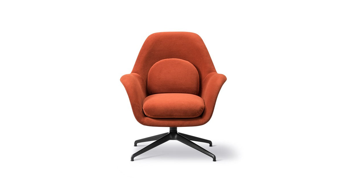 Swoon Lounge Chair Petit Swivel Base