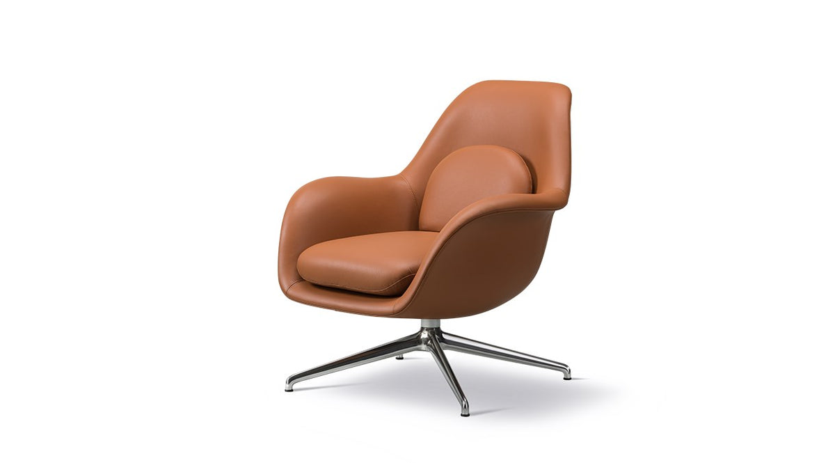 Swoon Lounge Chair Petit Swivel Base
