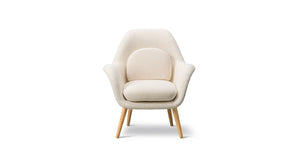 Swoon Lounge Chair Petit Wood Base