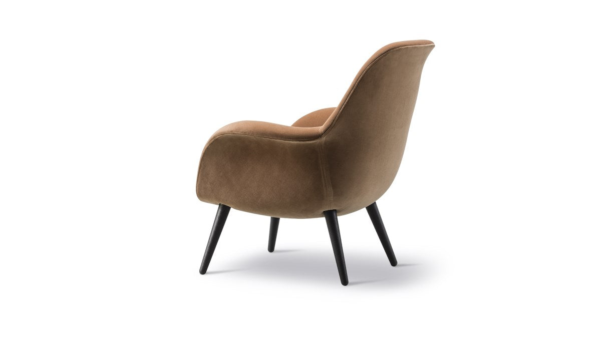 Swoon Lounge Chair Petit Wood Base