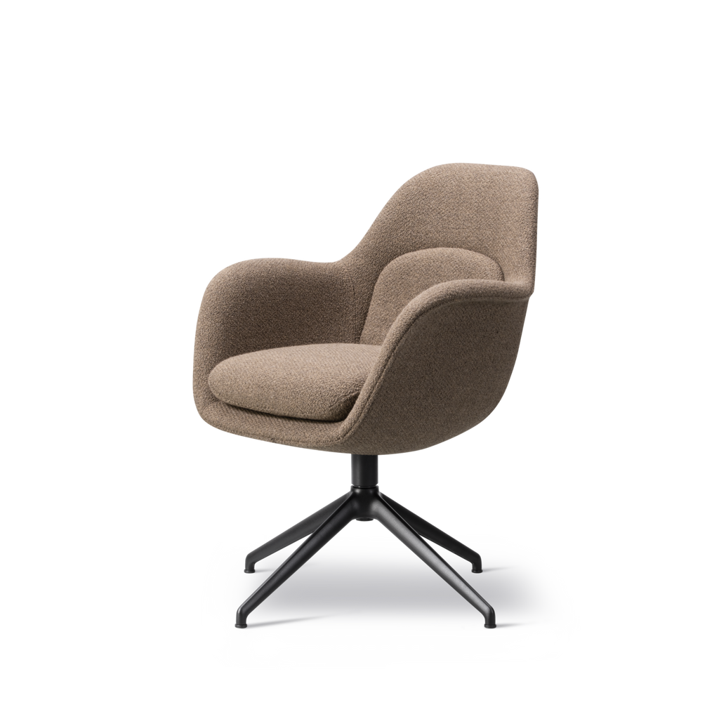 Swoon Chair - Swiv Base, Fully Upholster