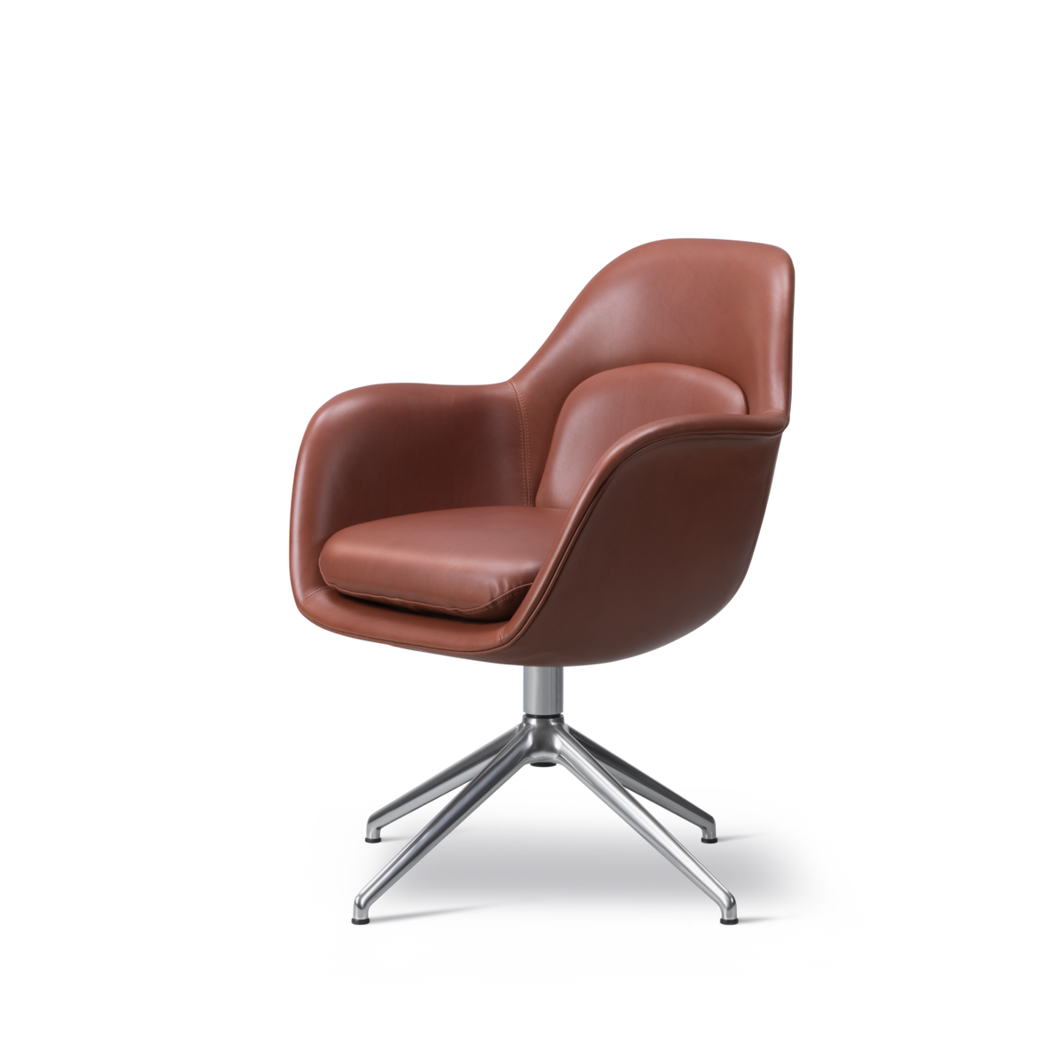 Swoon Chair - Swiv Base, Fully Upholster