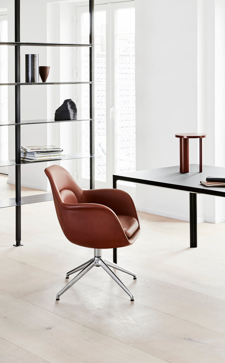 Swoon Chair - Swiv Base, Fully Upholster