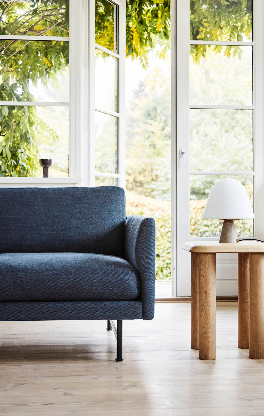Calmo 2-Seater Sofa 80 cm Cushions