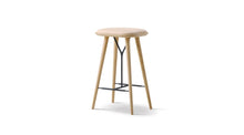 Spine Wood Stool Oak