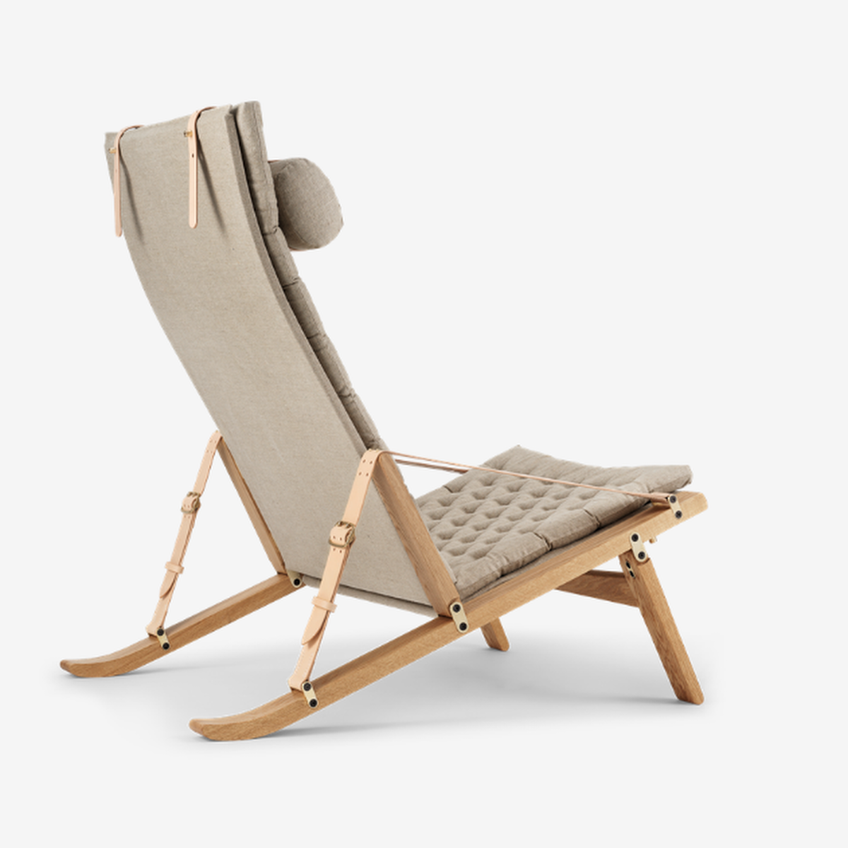 Plico FK10 Lounge Chair with Neck Cushn