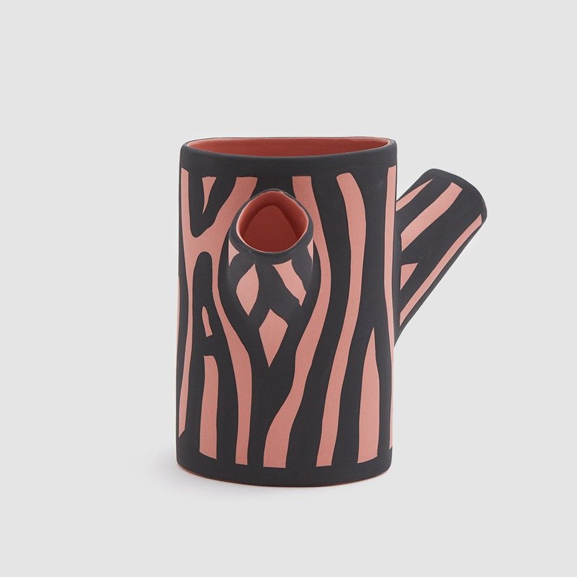 Tree Trunk Vase - Small, Pink