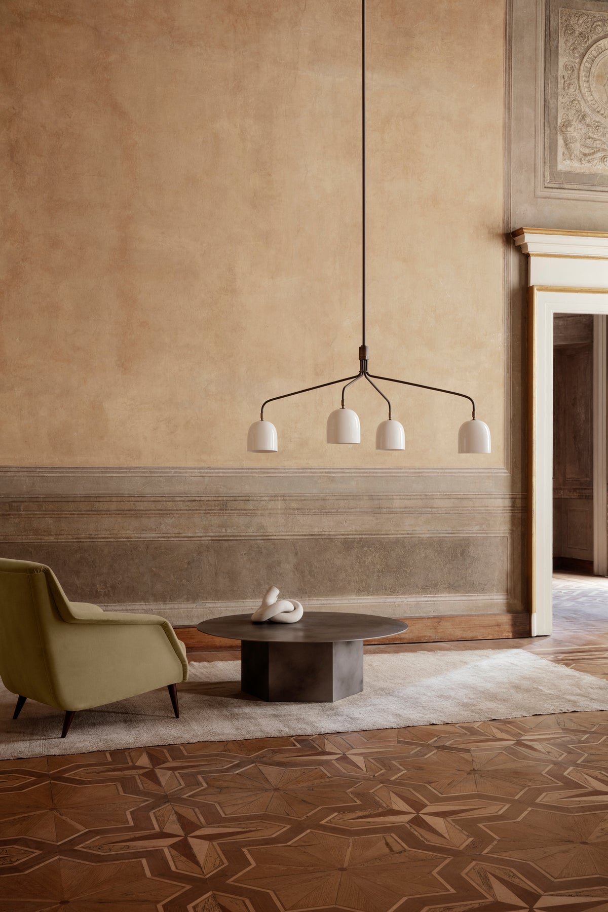 Howard Chandelier - 4-Arm Long