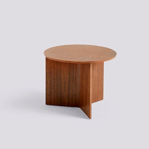 Slit Table Wood Round